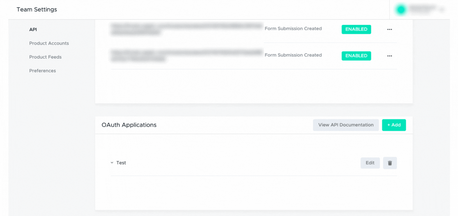 How to create an OAuth Application - API TINT - 31st July 2023.gif