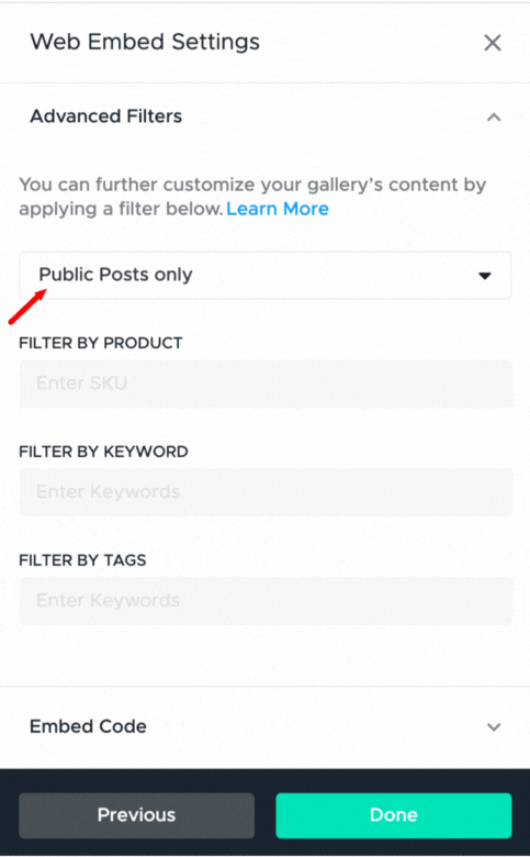 How to filter by saved Filter - Keywords and Tagged filtering.gif