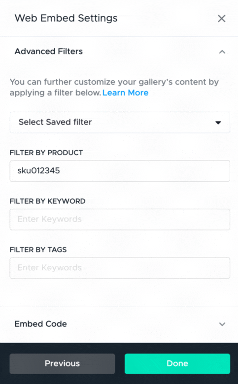_How to filter by Product - Keywords and Tagged filtering.gif