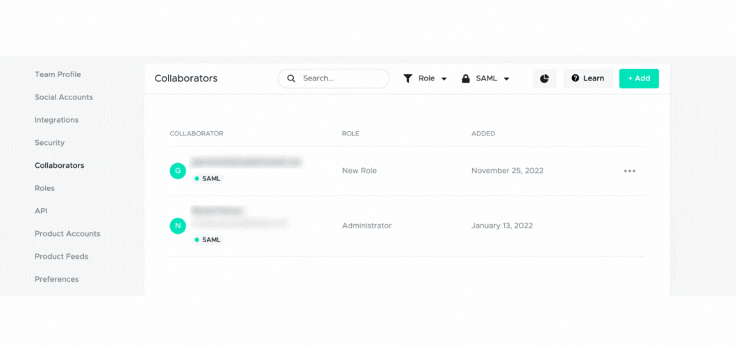 How to invite a Collaborator and see switch ability - Team Switcher - 15th September 2023.gif