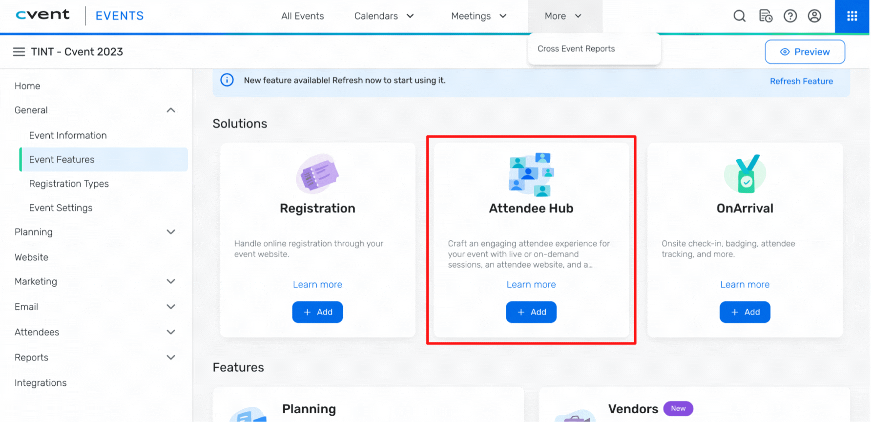 How to place an embed on Cvent's attendee hub - 25th September 2023.gif