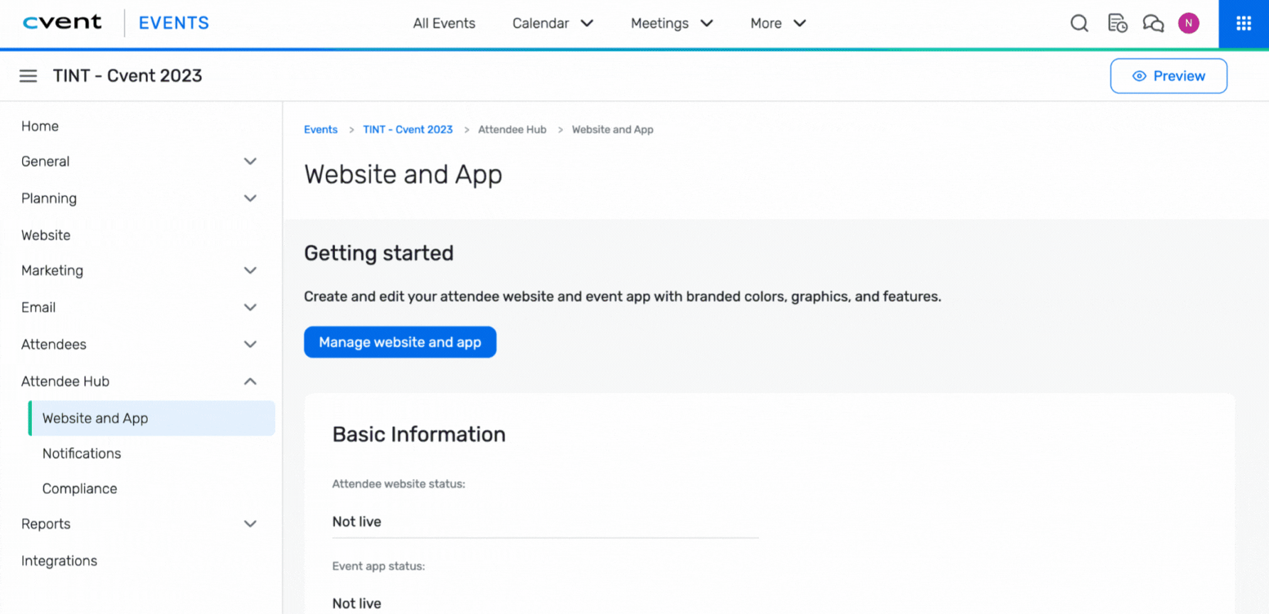 How to place your embed on a Cvent Attendee Hub - Cvent - 25th September 2023.gif