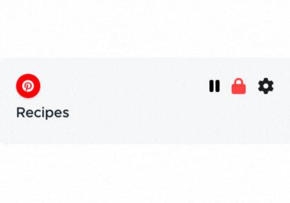 Pinterest - How to edit the label on a Pinterest feed  - 24th January 2024.gif