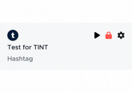 Tumblr - How to edit the label on a Tumblr feed  - 13th March 2024.gif