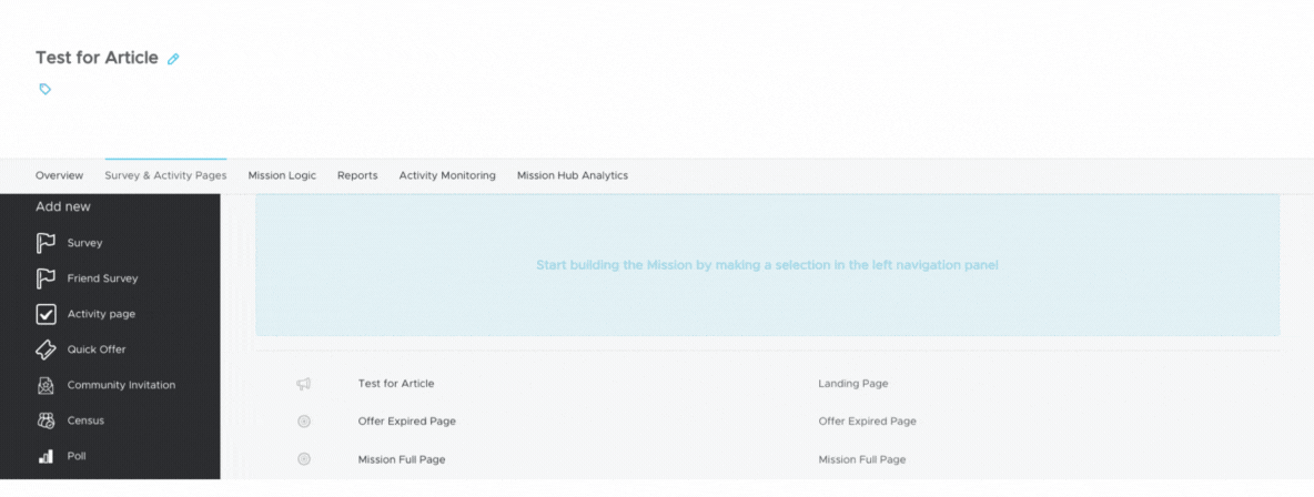 How to create Community Invitation - Mission Hub - 29th April 2024.gif