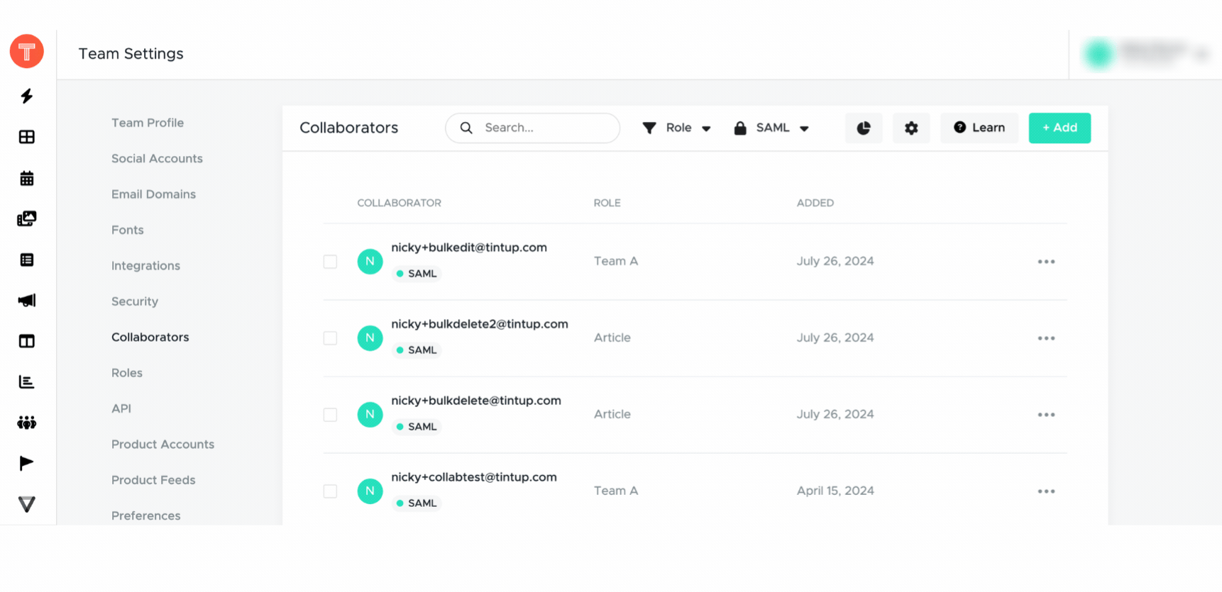  How to bulk Delete - Roles and Collaborator - 26th July 2024.gif